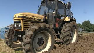 MARSHALL 904XL AND DOWDESWELL FOUR FURROW PLOUGH