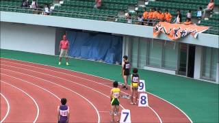 ２０１５　長崎県中総体陸上　共通女子４×１００ｍ決勝