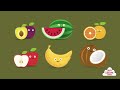 fruit song fun u0026 educational learning flash card video