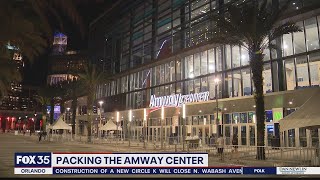 Amway Center looks to late August to reach full capacity for events