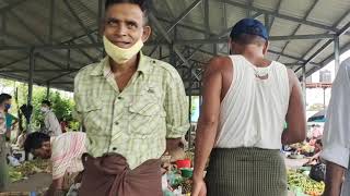 Maungdaw Market, Northern Rakhine State, Burma(2021)–မောင်တောဈေး။