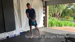 Split Stance Weight Transfer