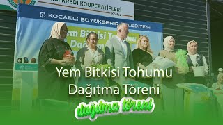 Körfez Belediyesi \u0026 Kocaeli Büyükşehir Belediyesi - Yem Bitkisi Tohumu Dağıtma Töreni -