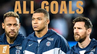 Messi, Neymar, Mbappé: All the goals of a legendary trio in the league