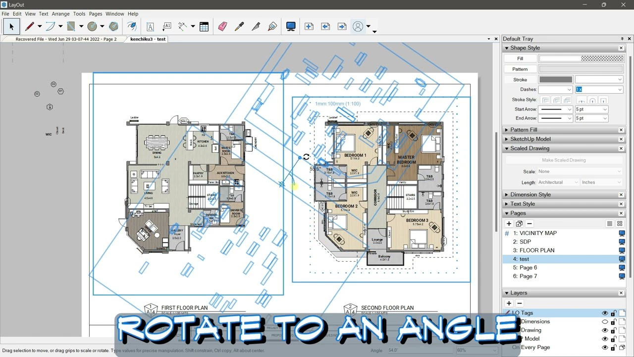 Sketchup Layout Youtube