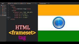 HTML Frames | Frameset Tag | Frame Tag