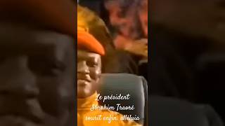 Le président Ibrahim Traoré sourit enfin. ♡♡alléluia♡♡