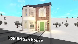 Roblox Bloxburg English Suburban - suburban family home 60k roblox bloxburg speed build