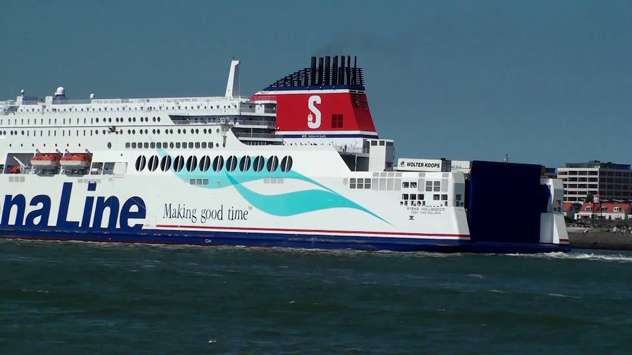 Stena Line Hollandica - Britannica @ Hoek Van Holland - Harwich - YouTube