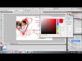 การ์ดแต่งงาน ด้วยโปรแกรม photoshop cs5 ง่ายๆ