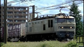 銀釜EF510-509牽引高速貨物4060ﾚ　札幌タ→東青森→大阪タ