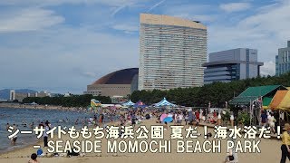 SEASIDE MOMOCHI BEACH PARK - シーサイドももち海浜公園 夏だ！海水浴だ！