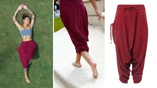 O.G. Harem Pants in Red l Buddha Pants