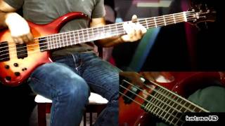 Maroon 5 - Moves like Jagger - featuring Christina Aguilera( My bass cover)