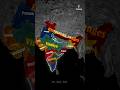 Places mentioned in India's National Anthem #map #geography #nationalanthem  #trending #india