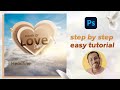 social media design valentines day | photoshop tutorial | P1/2