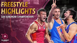 Freestyle Highlights from U20 European Championships 2022 #WrestleRome