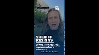 Cleveland County Sheriff resigns over Embezzlement Charges