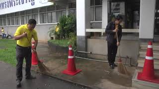 จันทบุรี-จัดกิจกรรม Bigcleaning Day รณรงค์ทำความสะอาดบริเวณศาลากลางจังหวัด