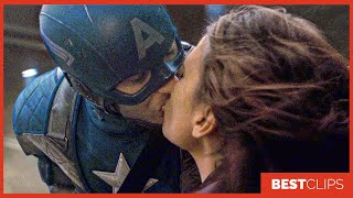 steve rogers and peggy carter - kiss scene | captain america The First Avenger (2011) Movie CLIP 4K