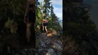 Hiking Evans Peak, Vancouver BC #shorts