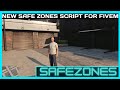 NEW Safe Zones SCRIPT  *FREE* | FiveM Roleplay Scripts | FiveM Tutorial 2023 | MJ DEVELOPMENT