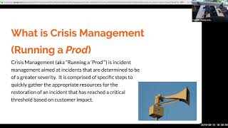 Production Incident Management (Closing the feedback loop)