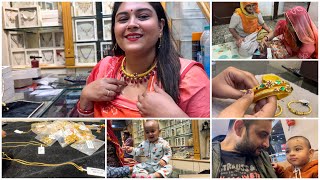 Gold Shopping for Twin Babies Birthday | Rajputi Jewellery @NituRajawat Vlogs #Vlog 328