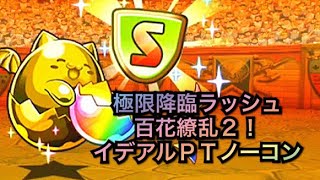 パズドラ 極限降臨ラッシュ百花繚乱２スキル遅延耐性タマうま〜