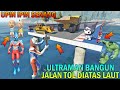 ULTRAMAN BANGUN JALAN TOL DIATAS LAUT, UPIN IPIN SENANG - GTA 5 BOCIL SULTAN