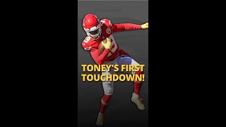 Kadarius Toney YELLED for the ball on his first TD from Mahomes!