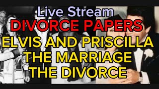 ELVIS AND PRISCILLA PRESLEY DIVORCE PAPERS - WHY DID PRISCILLA MARRY ELVIS ?