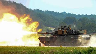 Most Powerful M1A2 Abrams Tank In Action