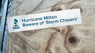 Central Florida BBB: Beware of 'Storm Chasers' after Milton