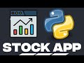 Build a Stock Price App with Python & Streamlit in 2 Minutes!