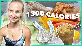 Full Day of Eating on 1300 calories | FDOE on a cut
