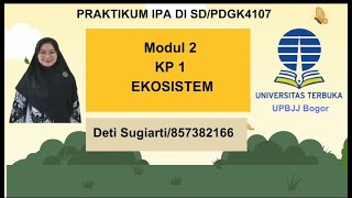 Modul 2 KP 1 Ekosistem (Ekosistem Darat)