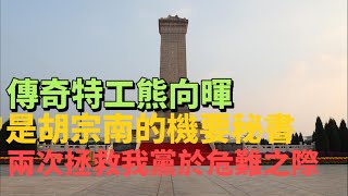 傳奇特工熊向暉，曾是胡宗南的機要秘書，兩次拯救我黨於危難之際#歷史 #中國歷史 #真實故事 #民國 #抗戰 #國民黨