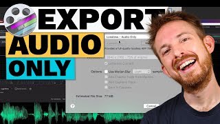 ScreenFlow Tutorial - How To Export Only Audio from ScreenFlow