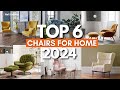 Top 6 Chairs for Home | Latest Chair Designs 2024 | Wall Curtains