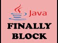 TRY CATCH WITH FINALLY BLOCK IN JAVA (URDU / HINDI)