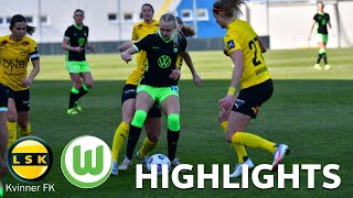 Lillestrøm SK - VfL Wolfsburg 0:2 | Highlights UWCL Achtelfinale