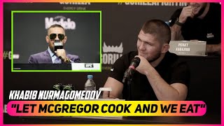 khabib Talks about trash talk of conor McGregor and daily routine