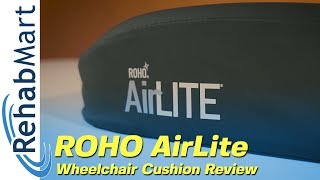 Pressure Reduction from Air and Foam - ROHO AirLite Wheelchair Cushion Review