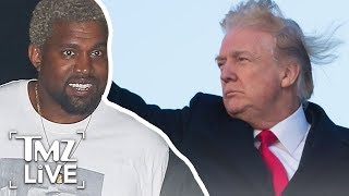 President Trump Thanks Kanye West! | TMZ Live