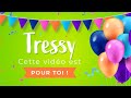 🎂 Chanson joyeux anniversaire Tressy - Les chatons les plus mignons 🎂🎉 !