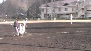 ４回裏その１『上郡中vs赤穂中～赤穂近隣大会決勝戦』(2012.3.31)