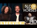 Rosalind Eleazar & Dustin Demri Burns interview on Slow Horses – Apple TV+ series