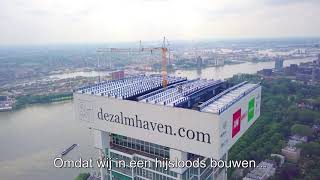 ROLLECATE Bouw 'de kroon' - De Zalmhaven Rotterdam