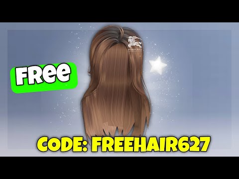 CODES FOR FREE HAIR ON ROBLOX!